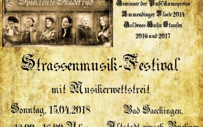 Straßenmusik-Festival mit Musikerwettstreit