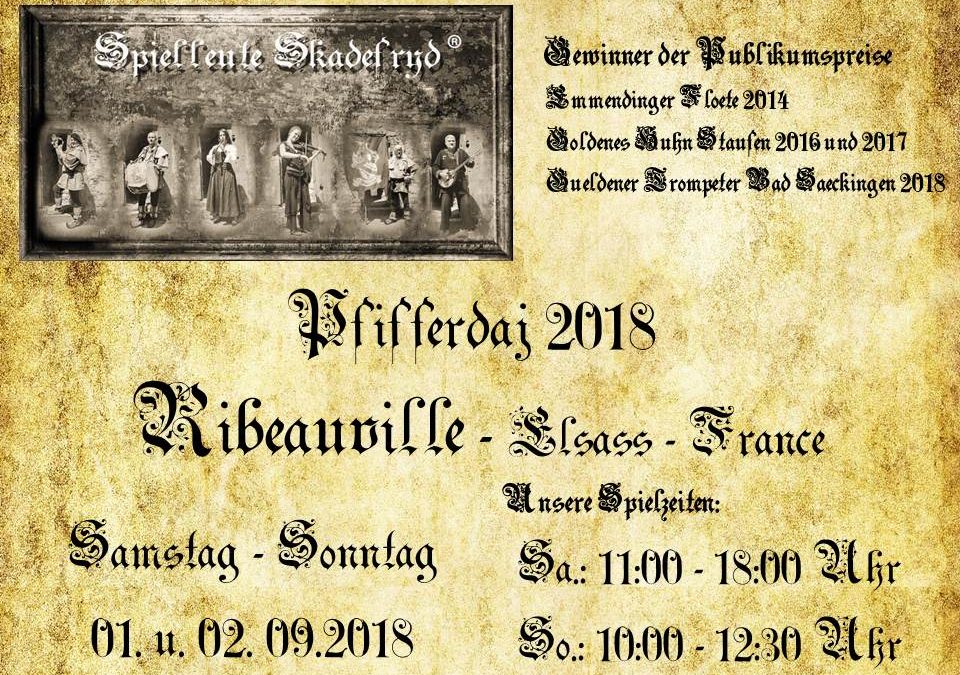 2018 – On Tour: Ribeauvillé – Elsass
