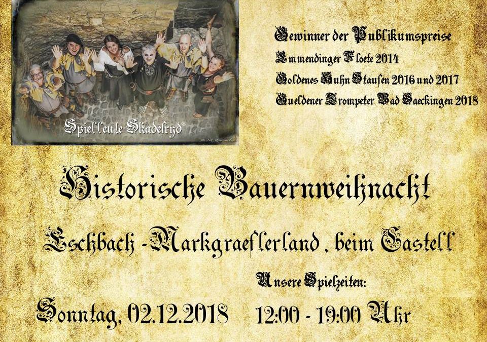 2018 on Tour – Bauernweihnacht Eschbach