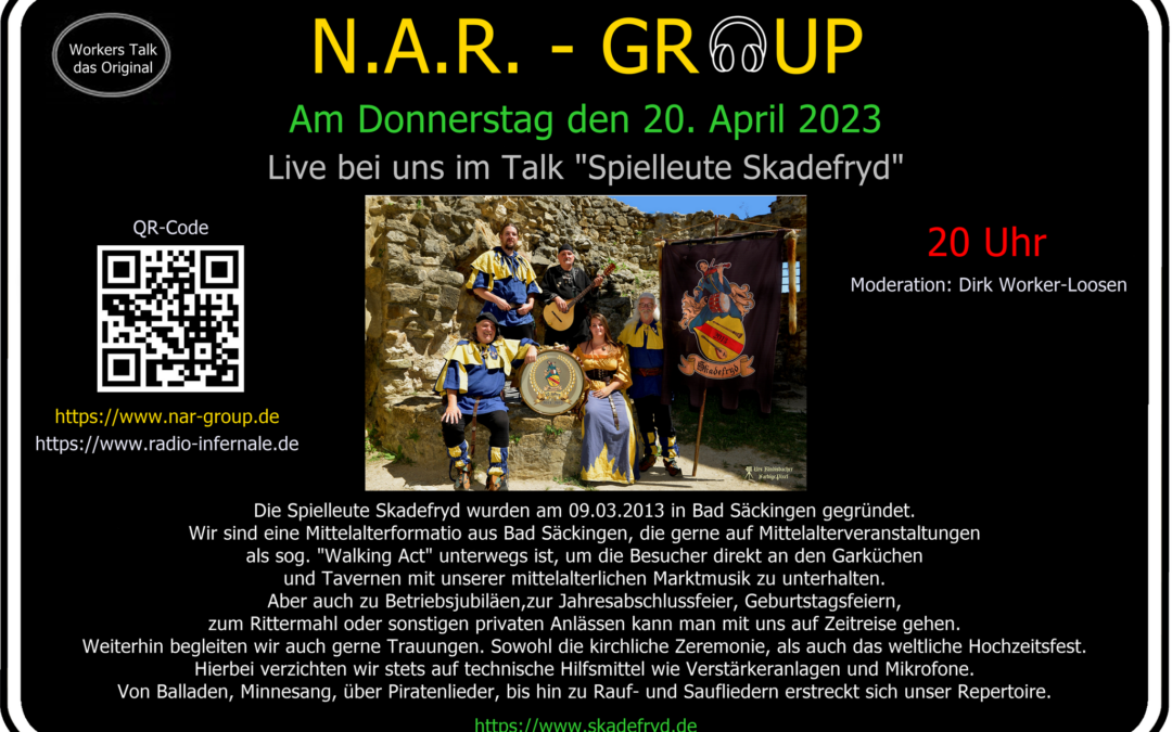 Live-Talk mit Radio N.A.R.-Group