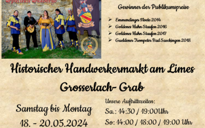 Historischer Handwerkermarkt am Limes – Grosserlach-Grab